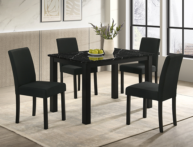 RESIA DINING GROUP - BLACK