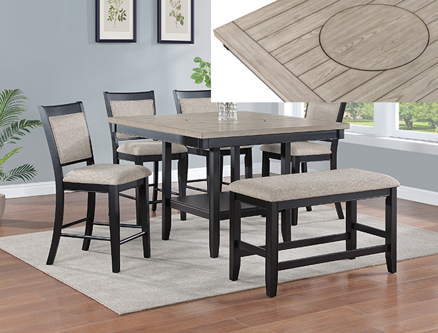 FULTON CT HT DINING LIGHT GREY
