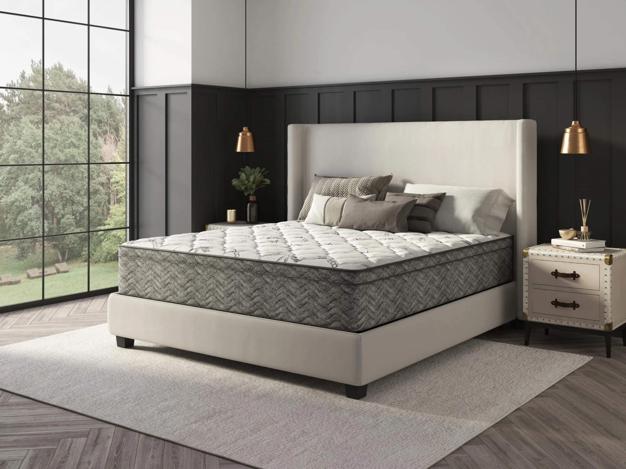 Capital Bedding 13 inch Pillow Puff firm mattress